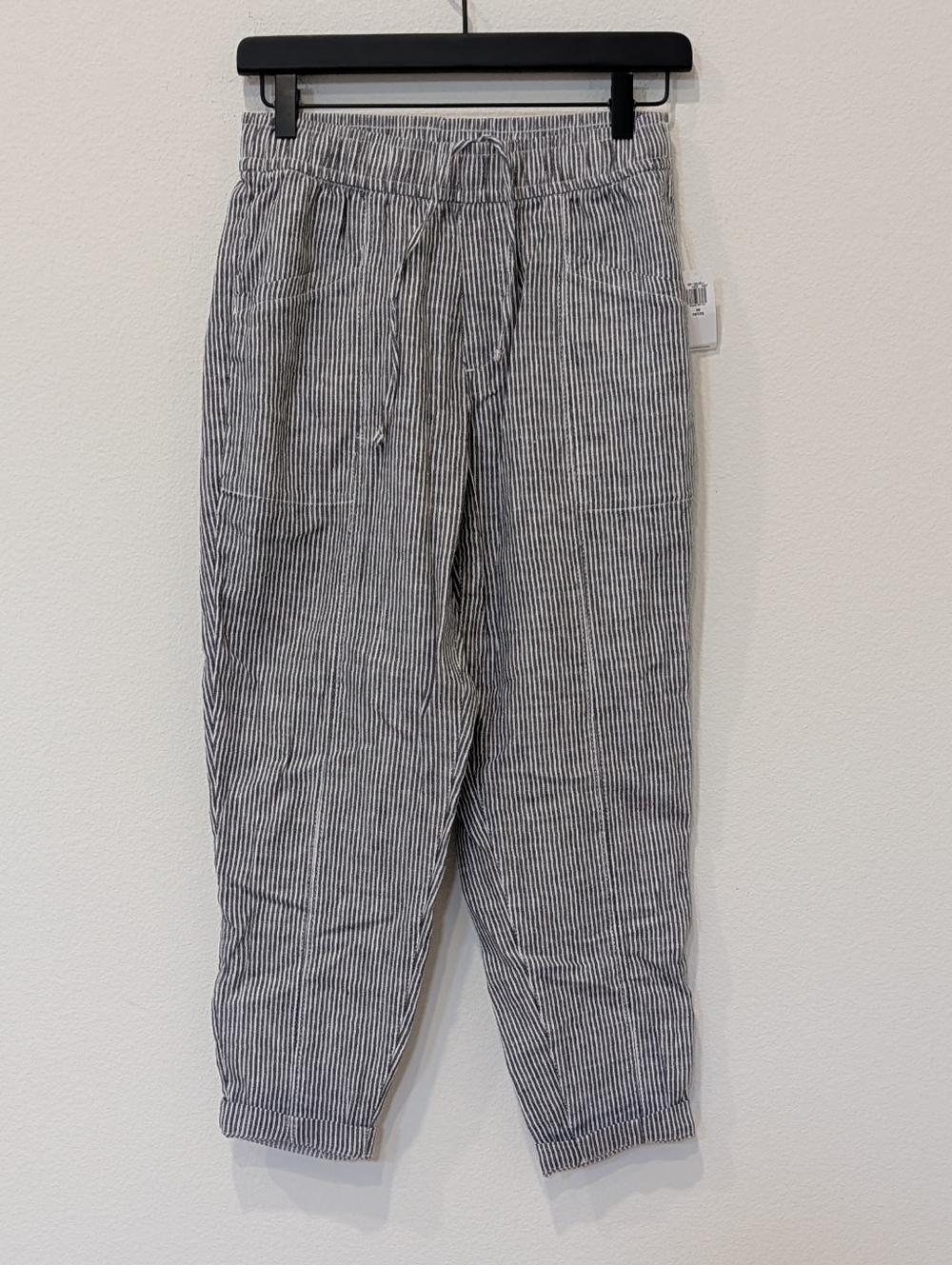 Linen Cropped Pants